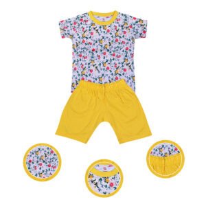 Baby Boys & Baby Girls Casual T-shirt Shorts  (Multicolor)