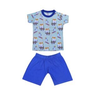 Cotton T-Shirt and Shorts Set for Unisex